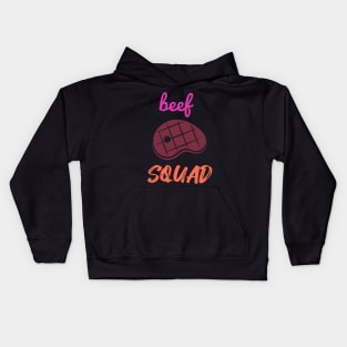 beef squad Kids Hoodie